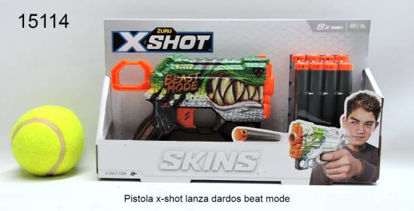 Imagen de PISTOLA X-SHOT LANZA DARDOS BEAT MODE 3.24